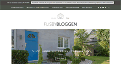 Desktop Screenshot of flisbybloggen.se